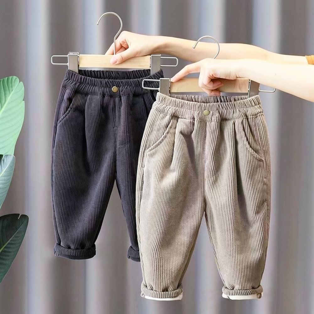 Corduroy Pant Warm - Pantalon en velours côtelé doublé de