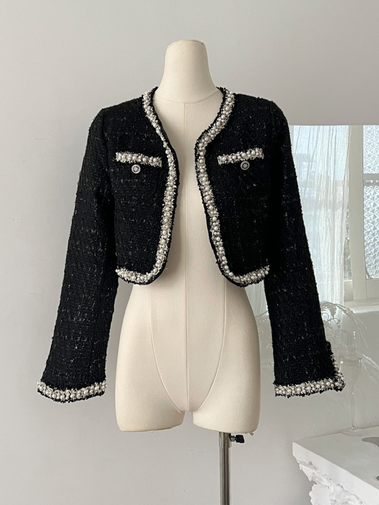 Wool Coat Peacoat - Ensemble veste courte manteau + robe
