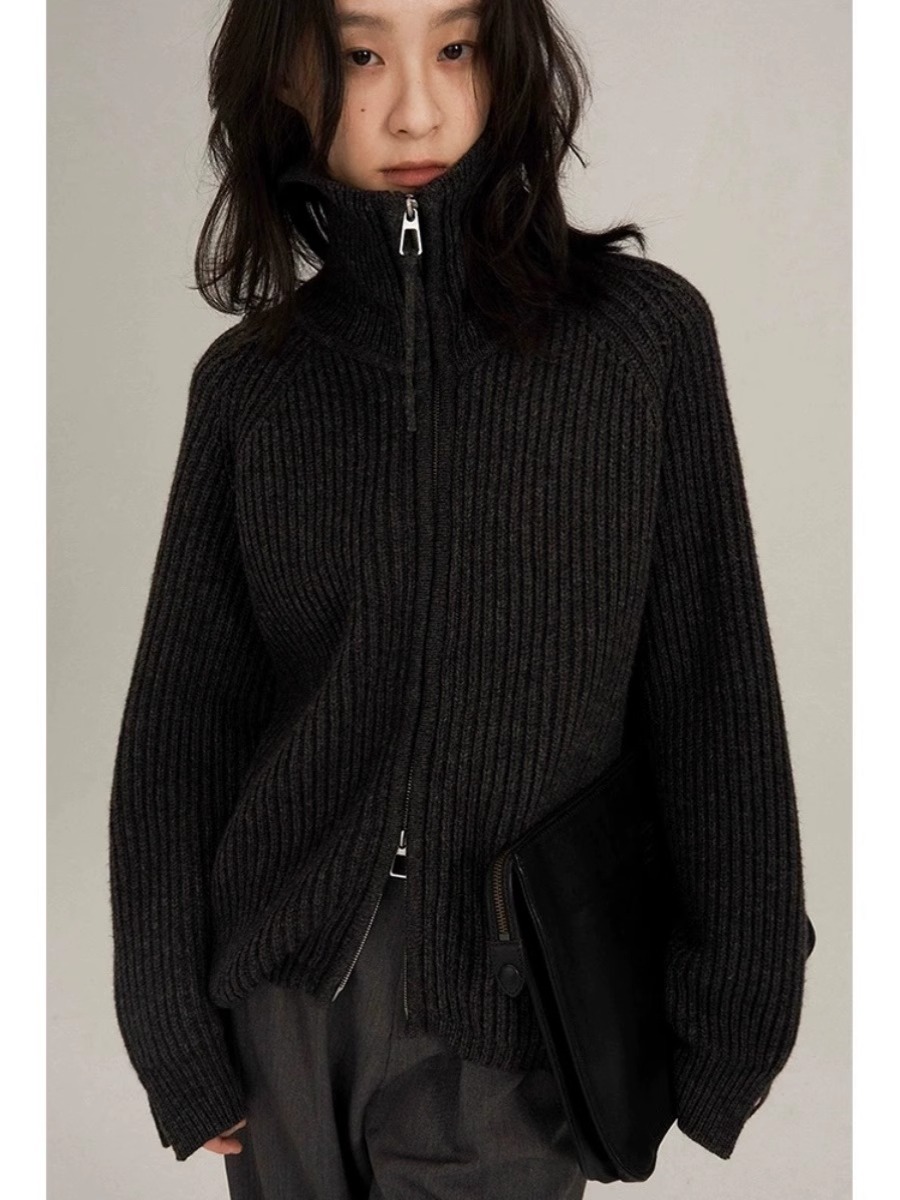 Cardigan en cachemire à double - Wool Coat Peacoat avis et prix
